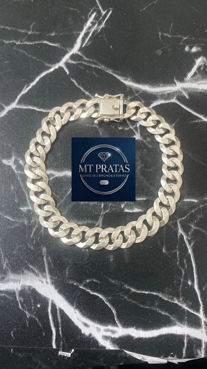 pulseira de prata 925