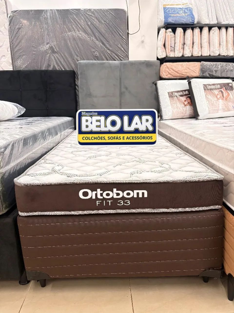 Conjunto Fit D33 Solteiro Ortobom  - Foto 2