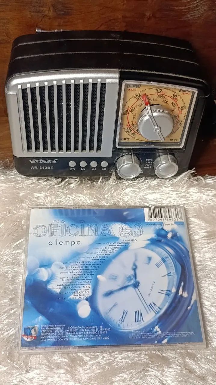 CD Oficina G3 - O Tempo | Original | Ótimo Estado - Foto 3