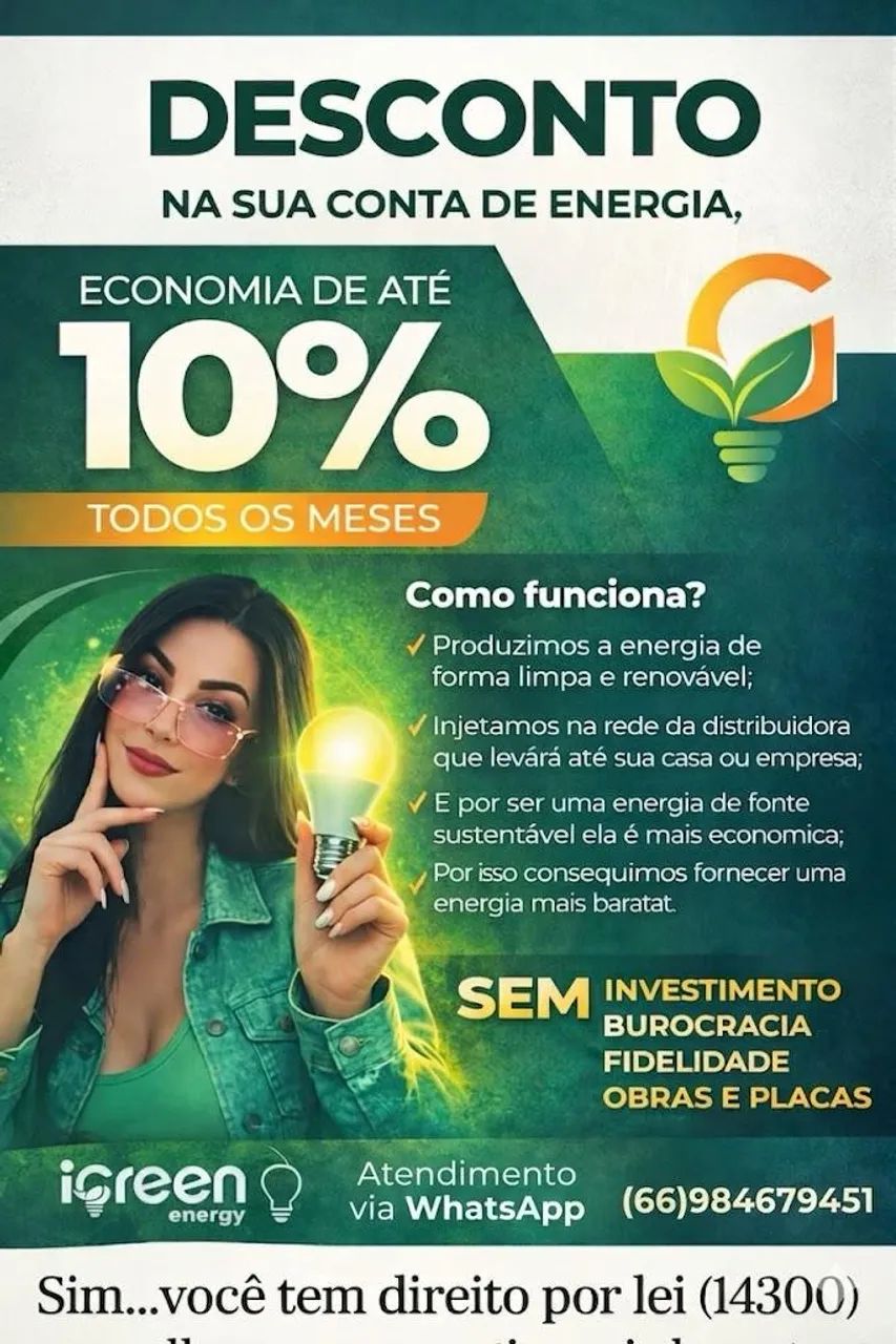 Desconto na conta de luz - Foto 2