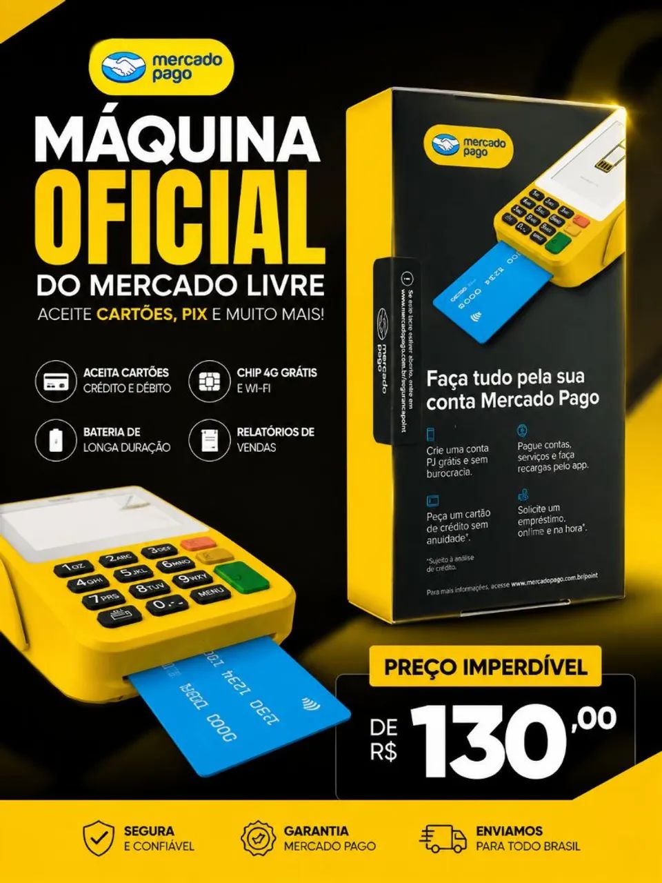 MAQUINA DO MERCADO LIVRE