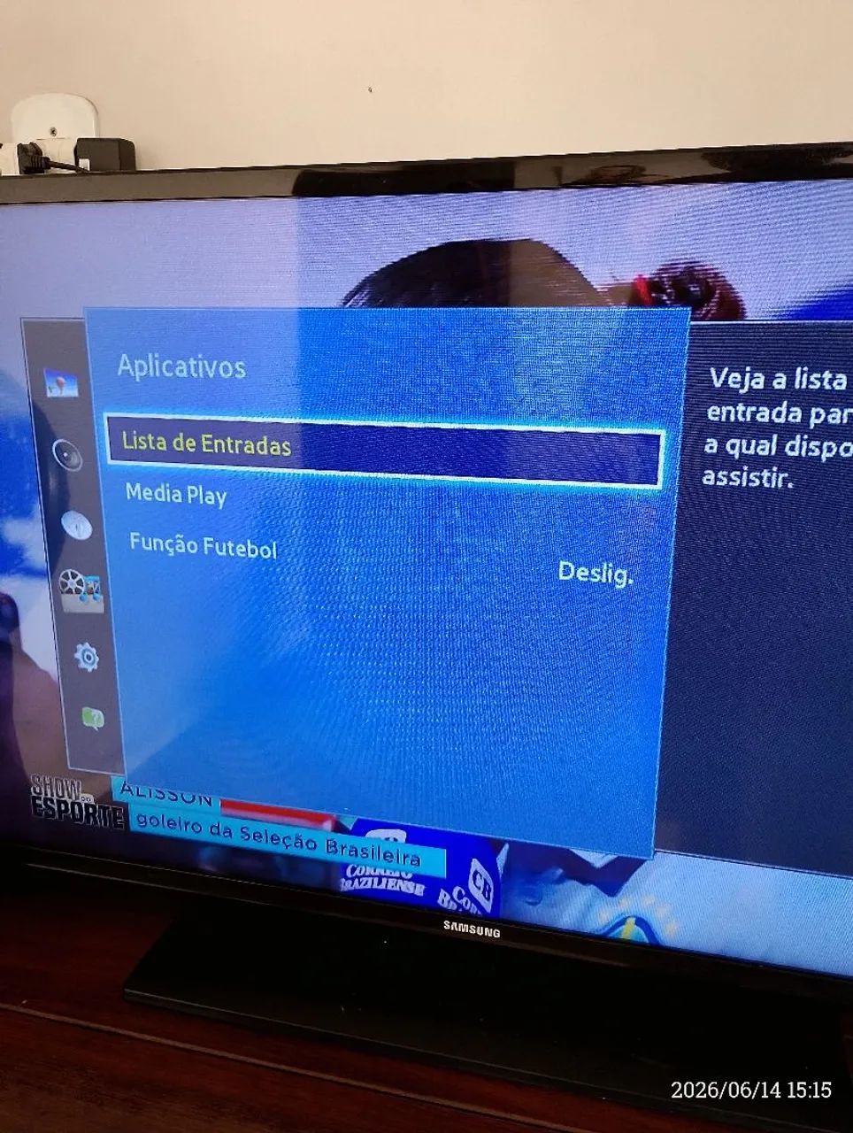 TV 42 Samsung, não é Smart!  - Foto 5