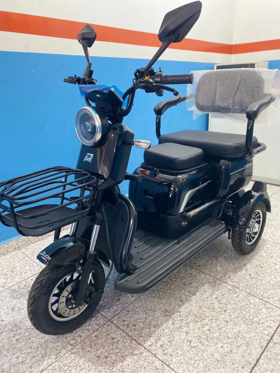 Triciclo elétrico Fênix 750w - Foto 4
