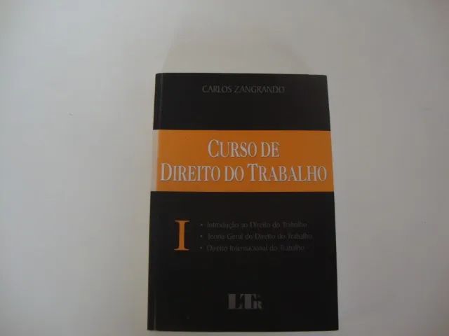Livro Curso de Direito do Trabalho .