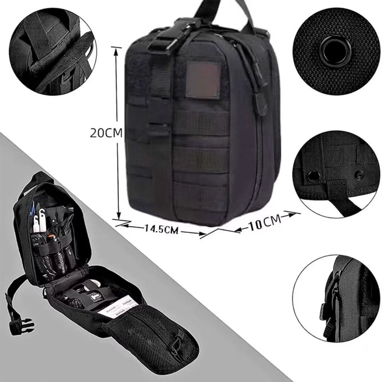 BOLSA TÁTICA MODULAR IFAK PARA APH  - Foto 3