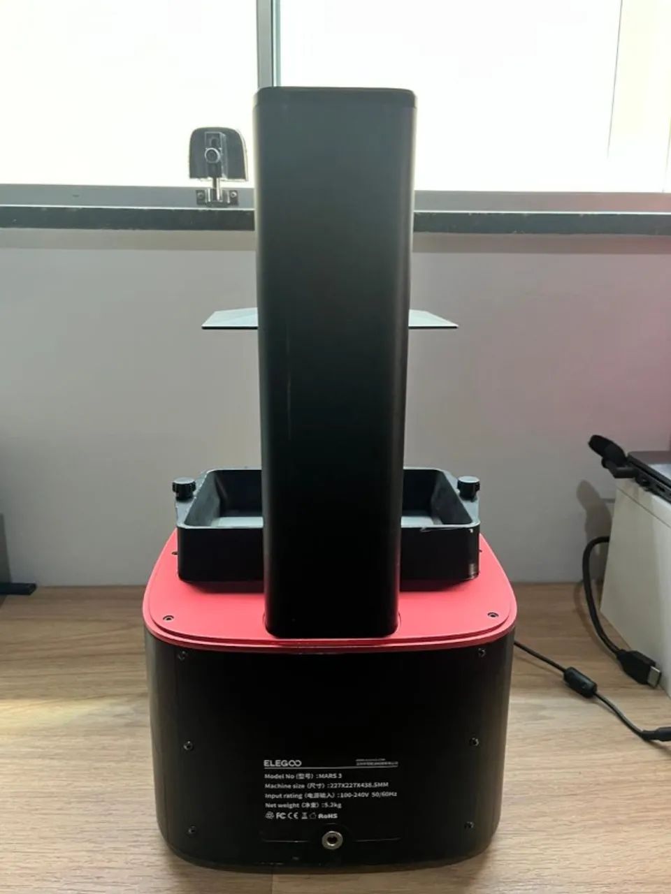 Impressora 3D Elegoo Mars 3 4K - Usada + Tela LCD Nova + Kit Completo - Foto 5
