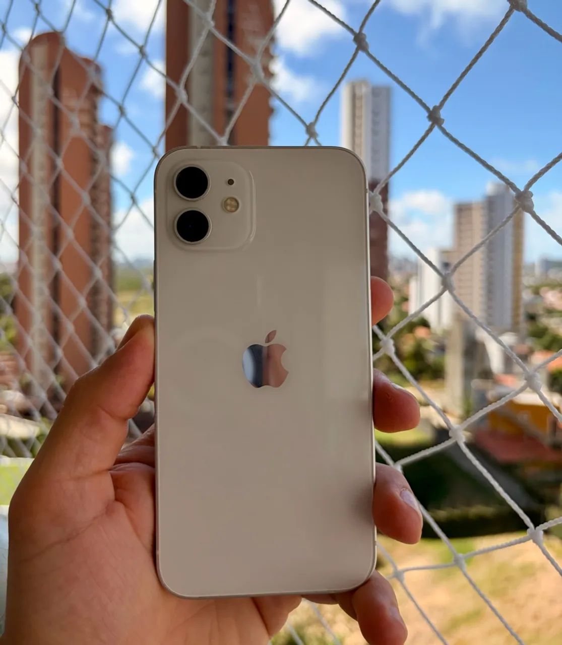 iPhone 12 64GB Branco + Capa, Película Nova e Cabo