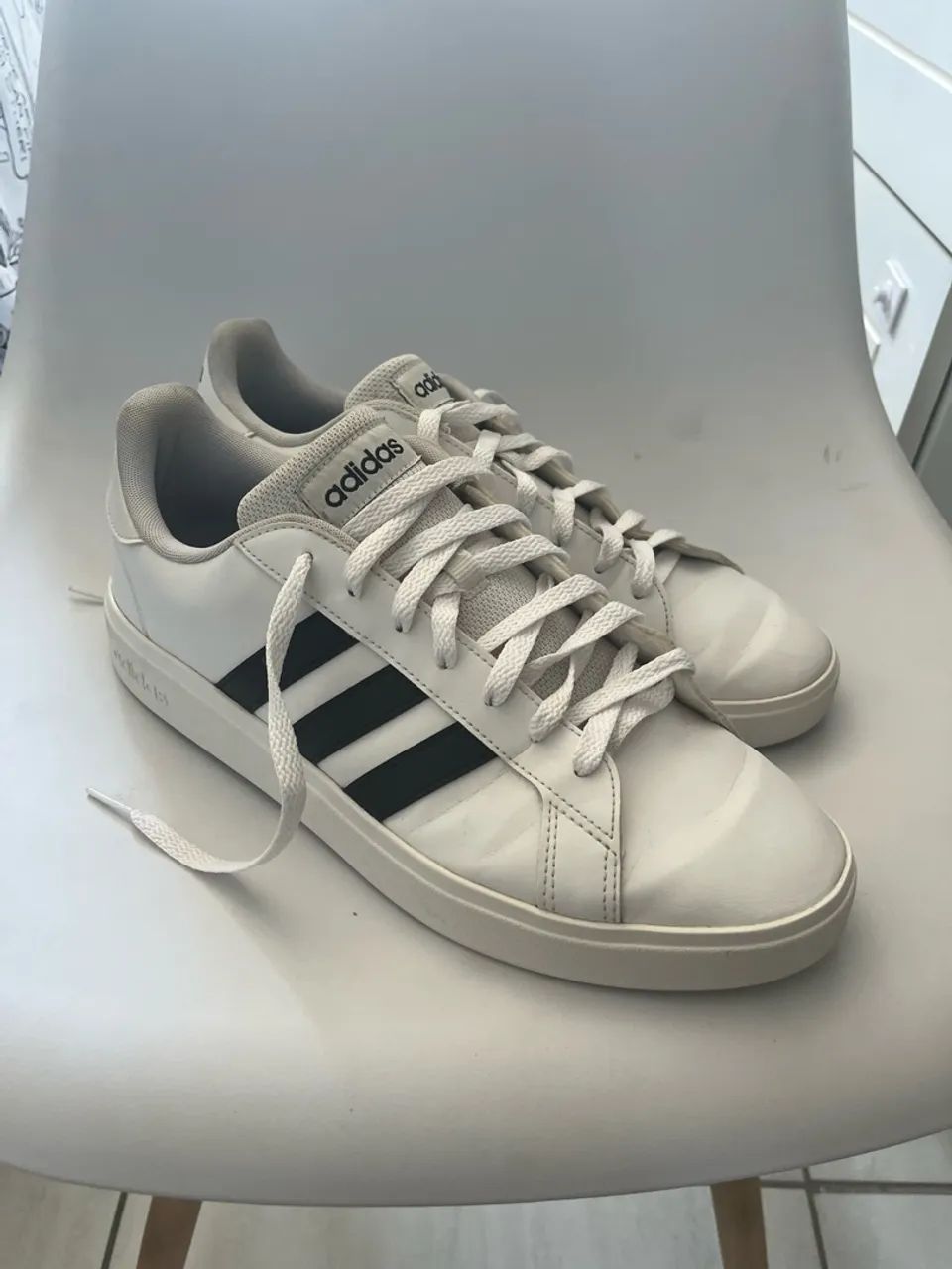 Tênis Adidas original branco  - Foto 3