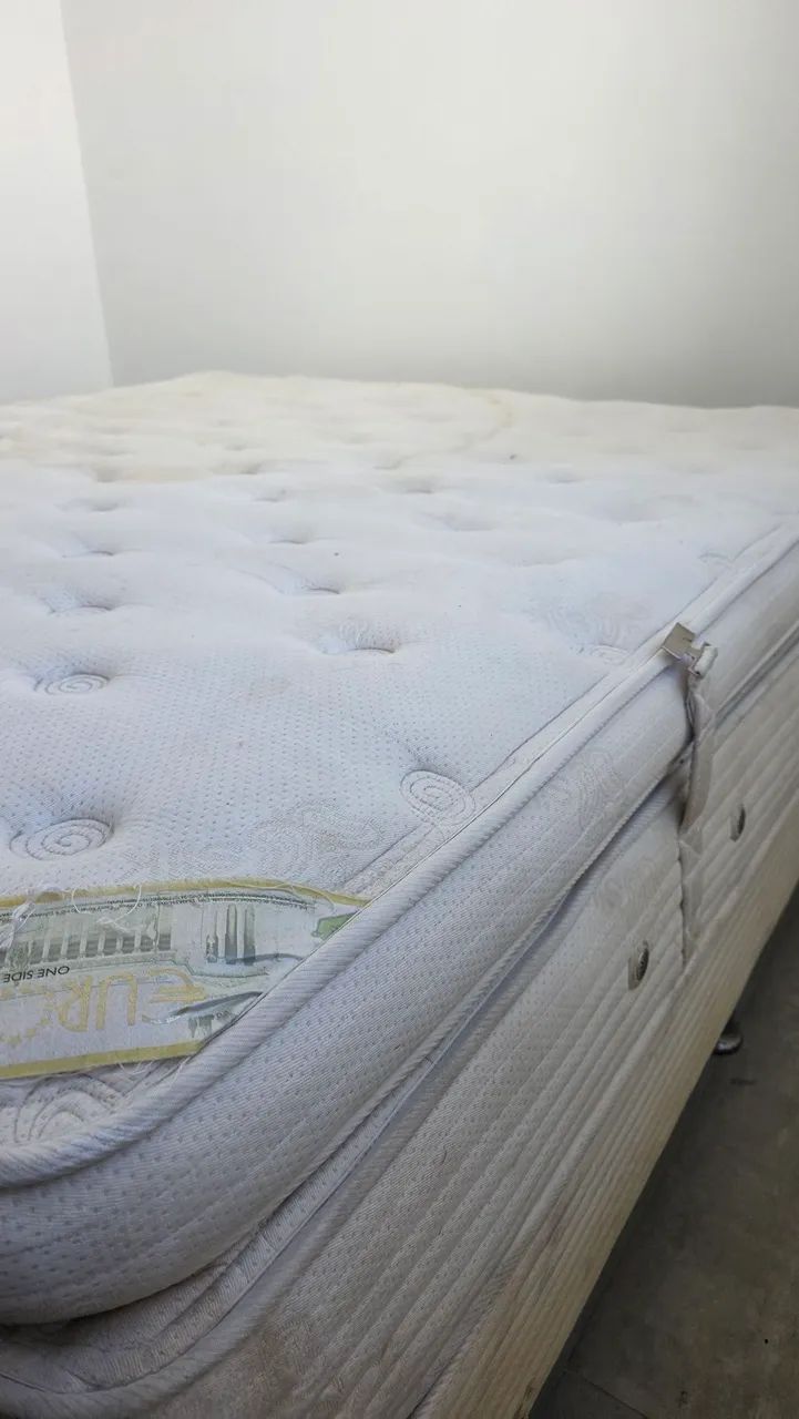 Cama box King size usada - Foto 2