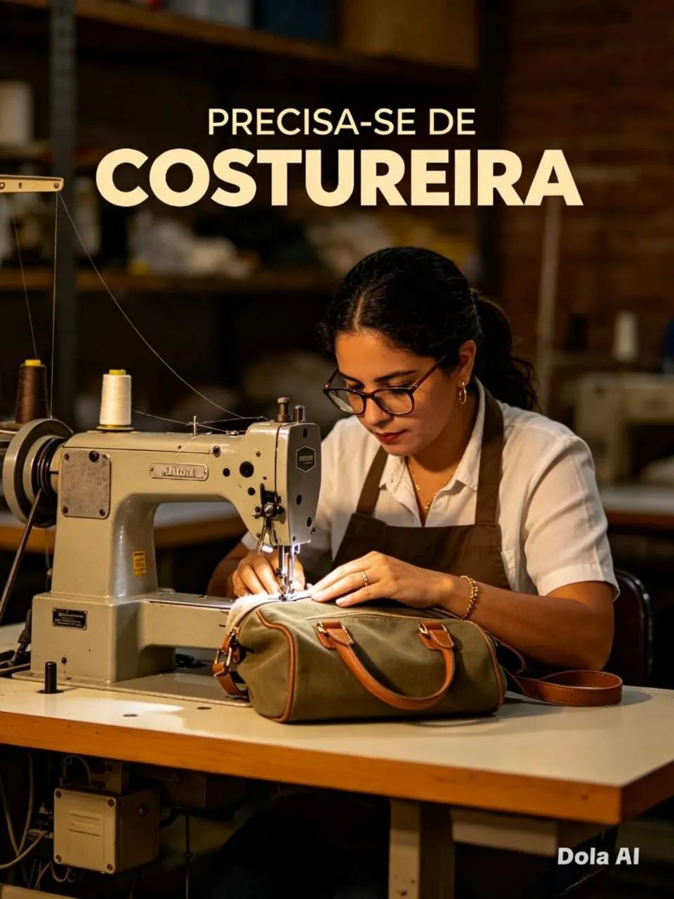 Precisa-se de costureira 
