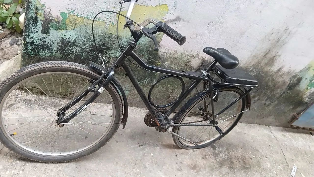 Bicicleta barra forte