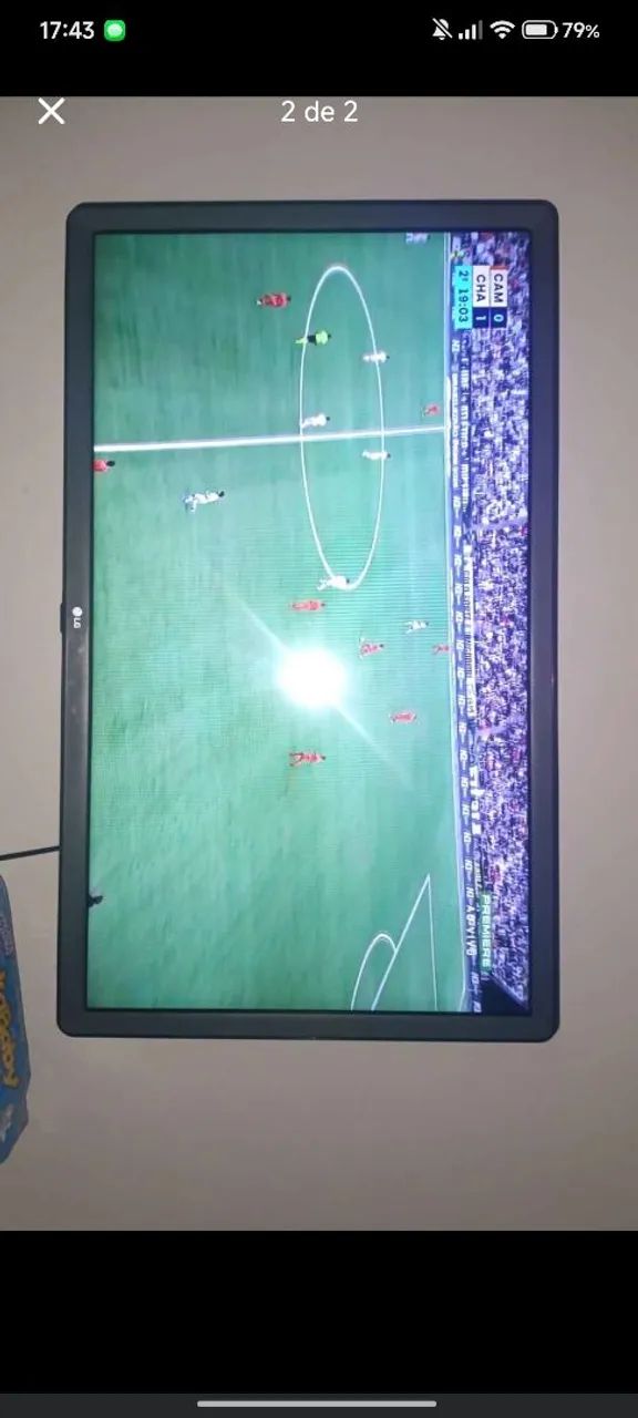 Vendo tv LG 32 polegadas R$450 reais - Foto 2
