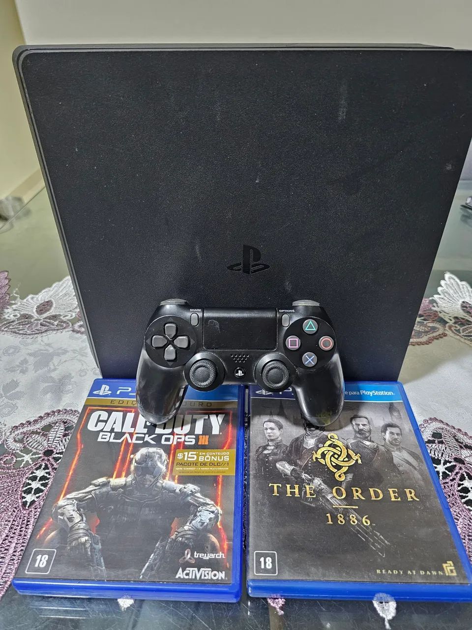 PlayStation 4 Slim 1Tb - Funcionando Normalmente - Foto 5