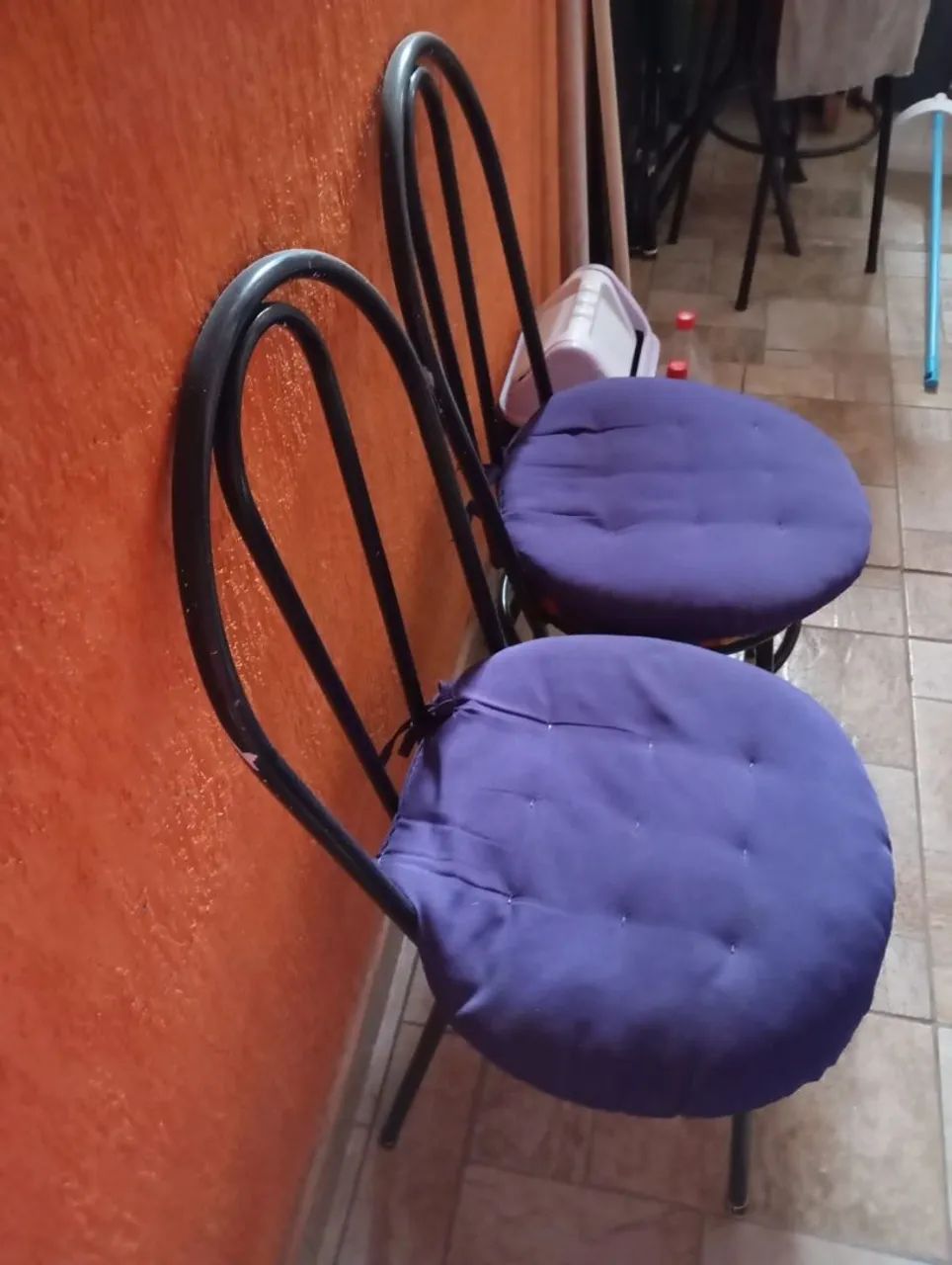 Par de Cadeiras de Ferro - Foto 4