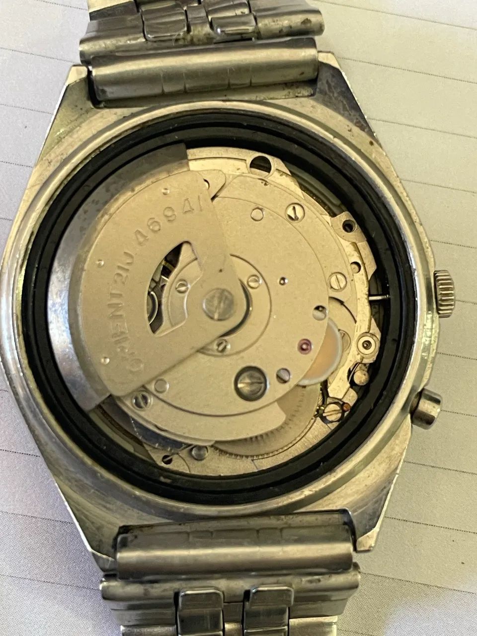 Relógio orient automático antigo calibre 41 - Foto 3