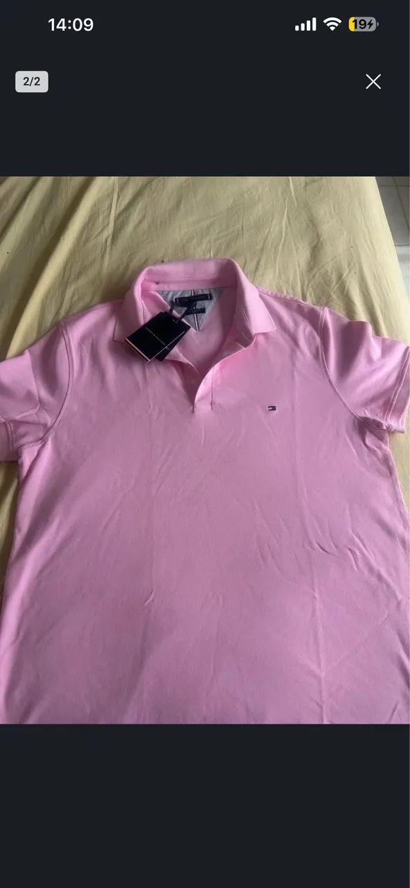 Camisa polo masculina Tommy 