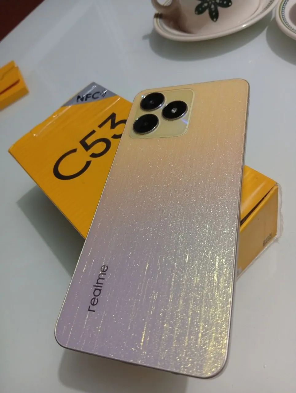 Vendo realme telefone original possui documento valor 550 já com choro  - Foto 2