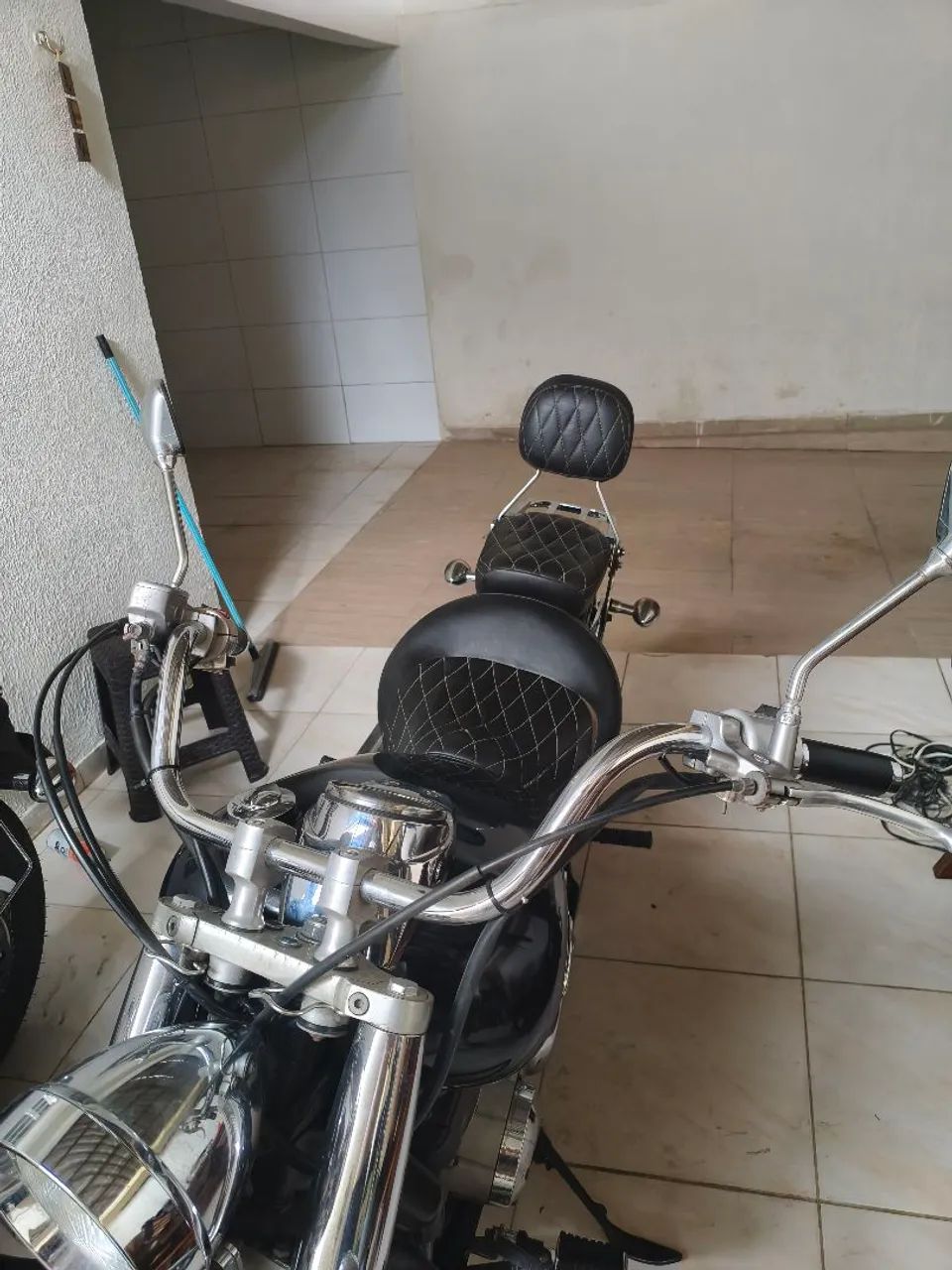 Guidão shadow 750 original  - Foto 2