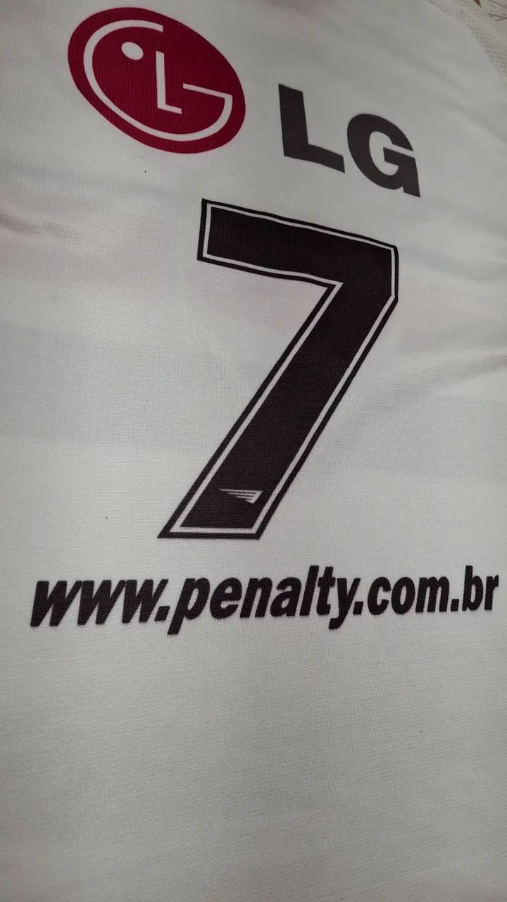 Camisa São Paulo 2001/2002 G - Foto 4