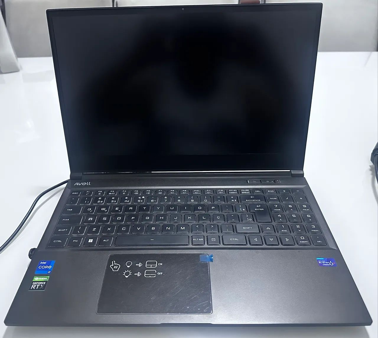 Notebook Gamer Avell Nvidia RTX 3050