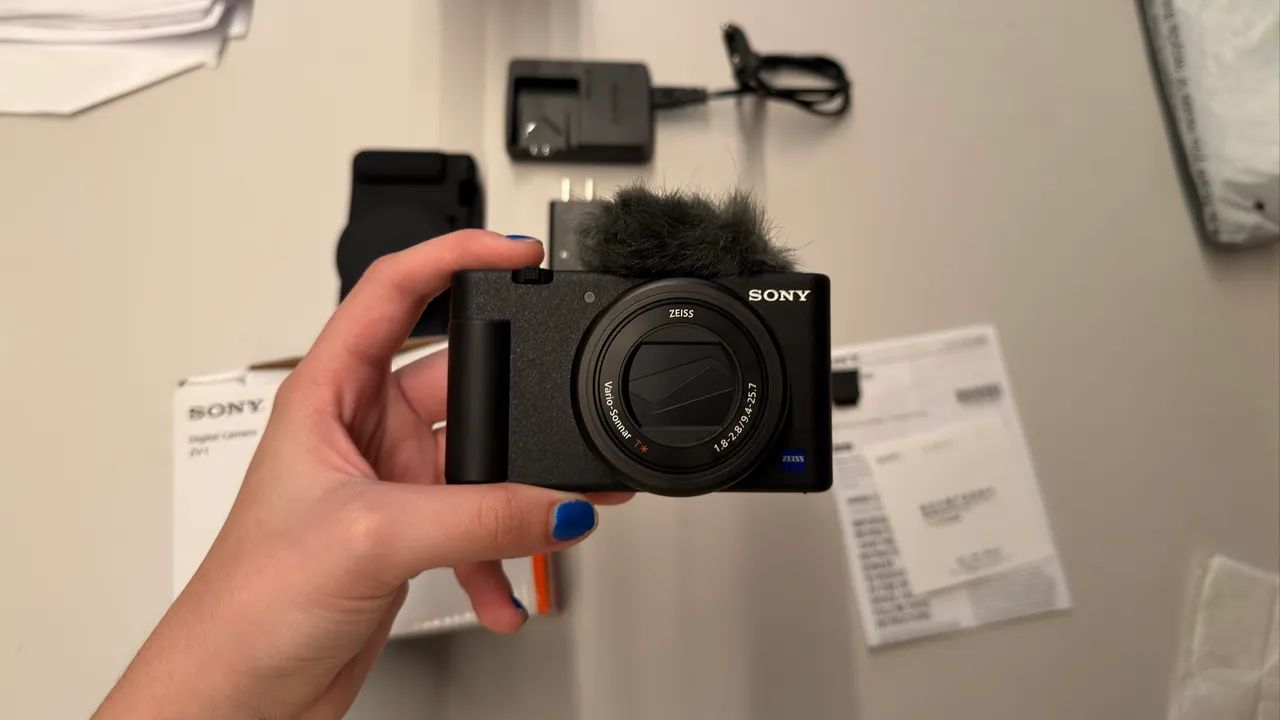 Sony ZV- semi-nova (4 meses )