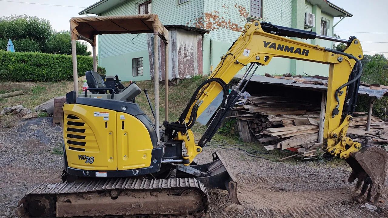 Mini escavadeira yanmar vio30  - Foto 2