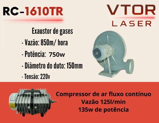 Máquina de corte a laser com cabeçote duplo 100 ou 130W, entrega em uma semana! - Foto 3