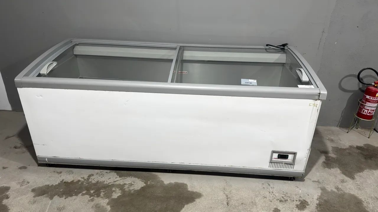 Freezer ilha exposito Horizontal 1100l Arneg - 220v  - Foto 3