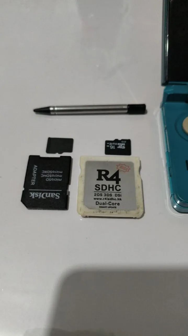 Nintendo 3DS Old Azul - Desbloqueado e Completo - Foto 4