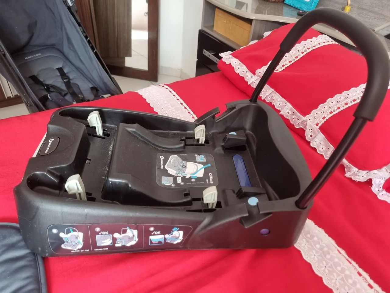 Kit Carrinho de Bebê Maxxi COZY Eva - Completo (3 Itens) - Foto 5