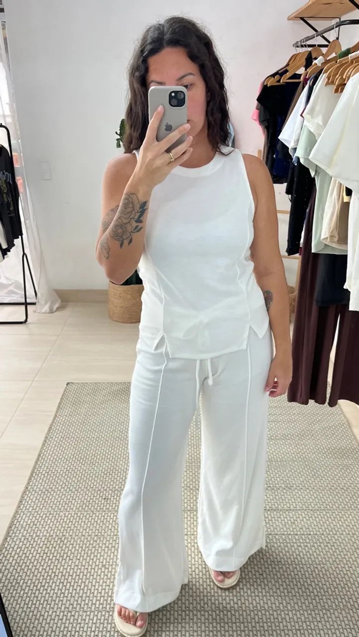 Calça pantalona Mob
