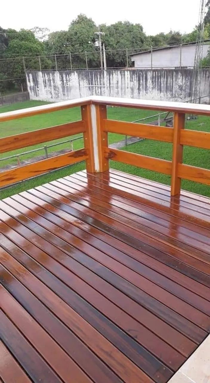 Deck com guarda corpo sob medida  - Foto 3