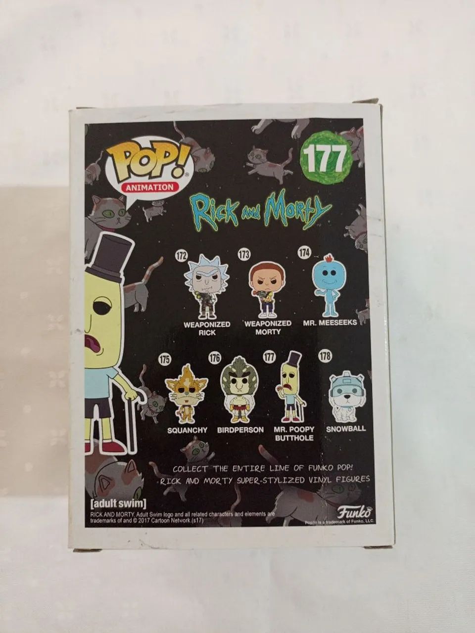 Funko Pop 177 Mr Poopy Butthole Rick & Morty Original - Foto 3