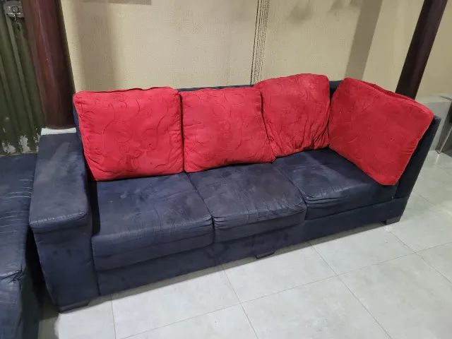 Sofa em L 5 Lugares