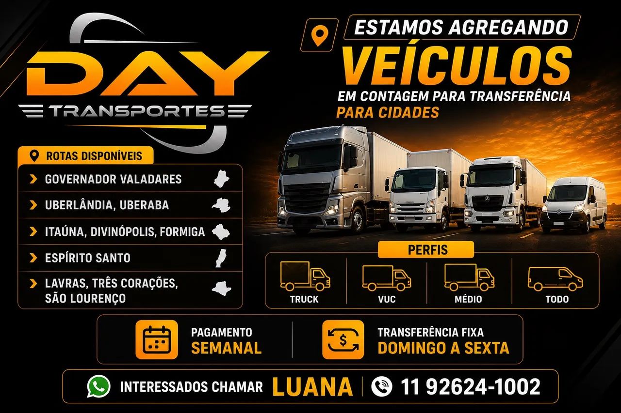 Rota de Transferência disponível