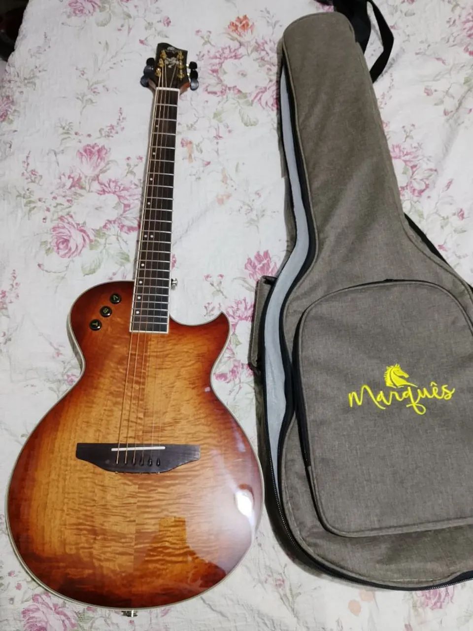 Violão flat marquês novíssimo 