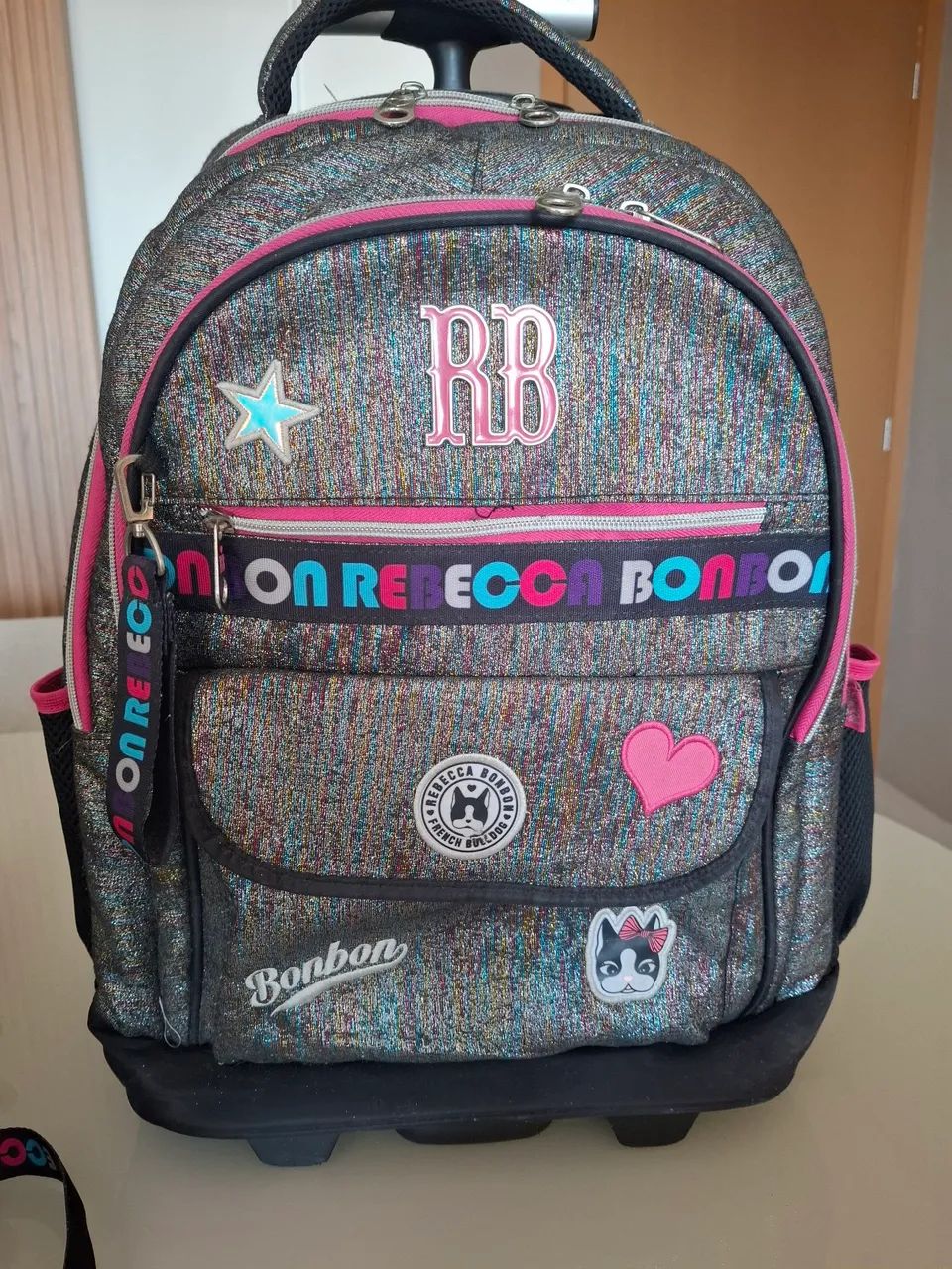 Mochila escolar e lancheira RB - Foto 3