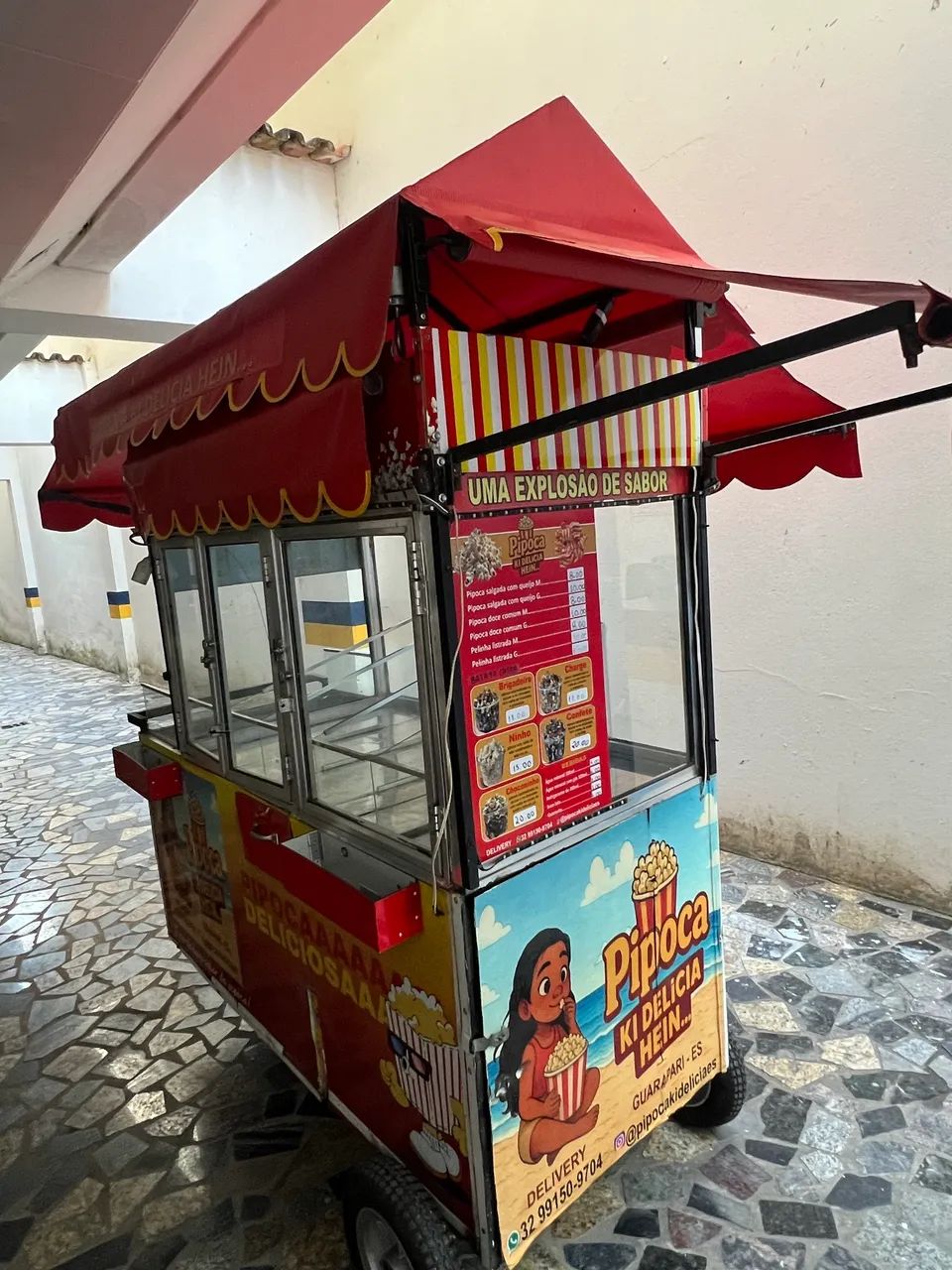 Carrinho de pipoca  - Foto 3