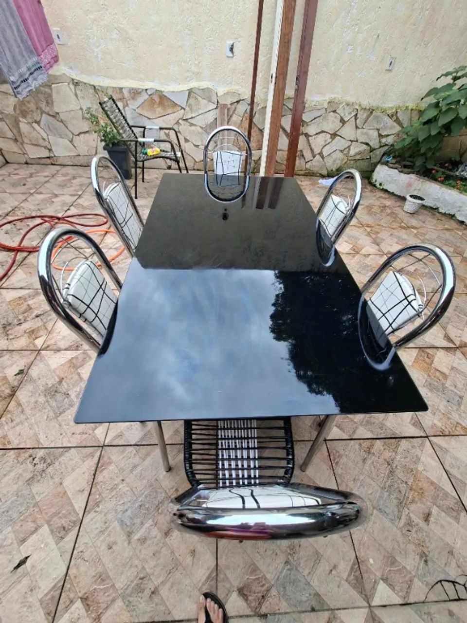Conjunto mesa de jantar