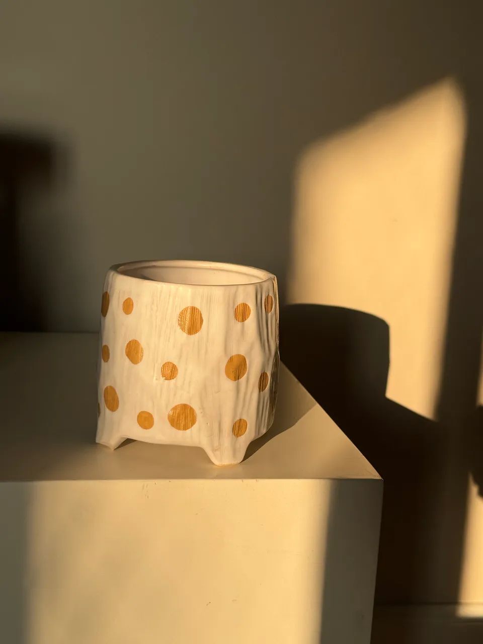 Cachepô em cerâmica 
