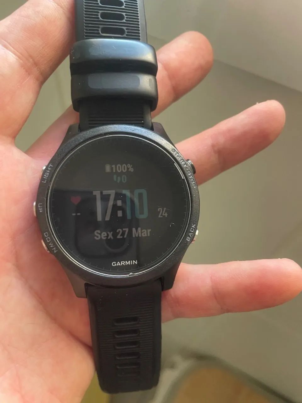 Vendo Garmin 935 Único Dono - Triathlon - Foto 2