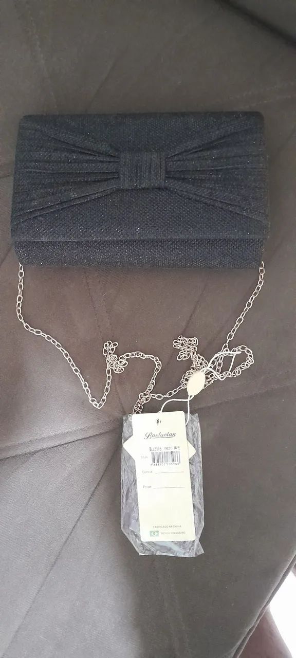 Bolsa de festa com preta