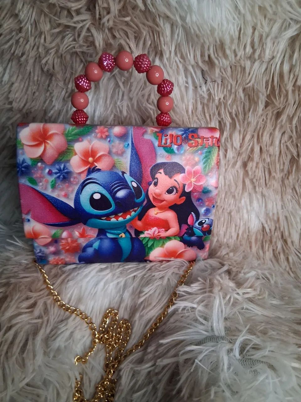 Bolsinha a turma do stitch  - Foto 3