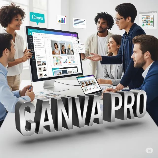 Canva Pro 12 meses
