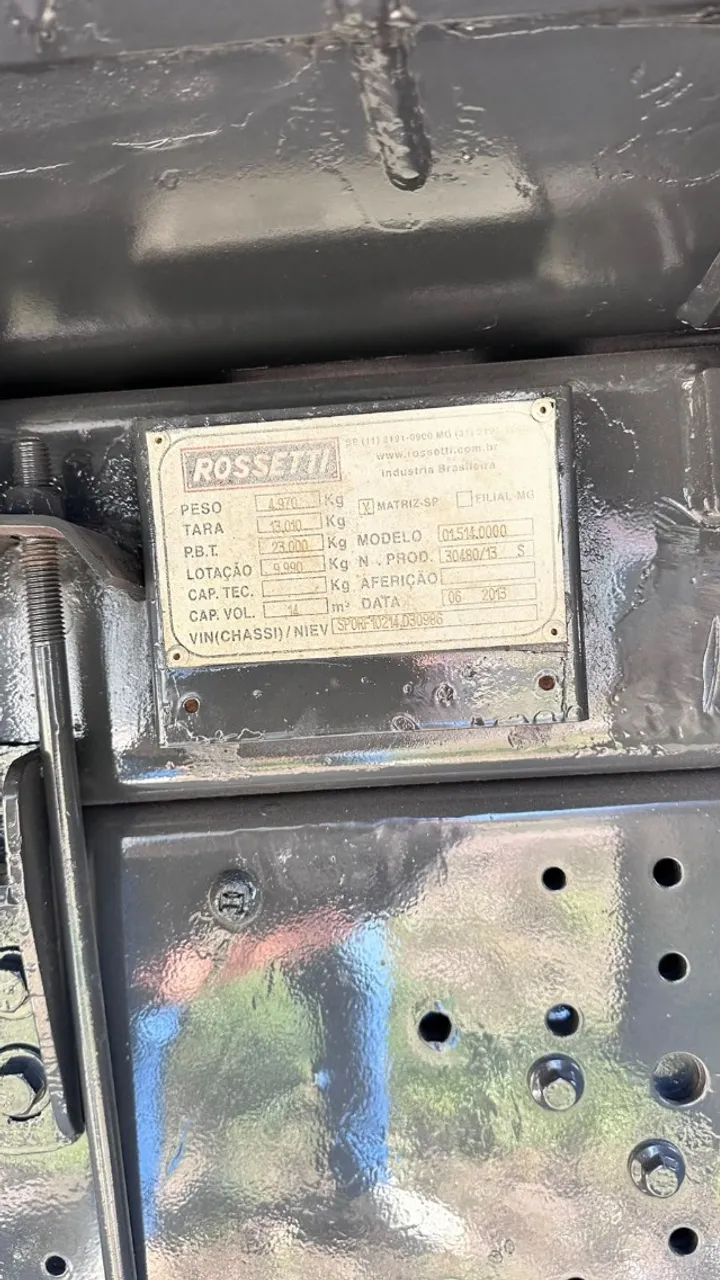 CAÇAMBA IVECO 14M3 HARDOX - Foto 4
