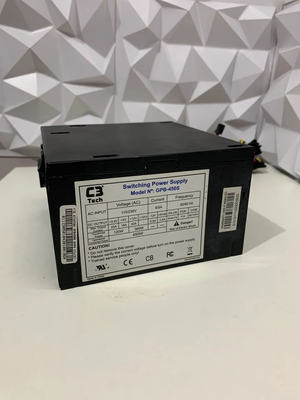 Fonte C3Tech GPB-450S 450W - Foto 3