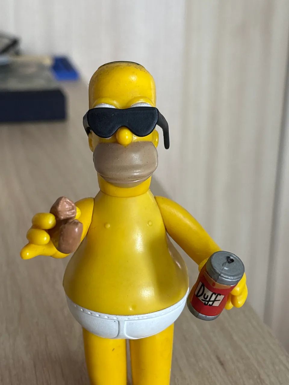 Action figure Simpsons, playmates, Homer Underware, produto em ótimo estado, importado  - Foto 4