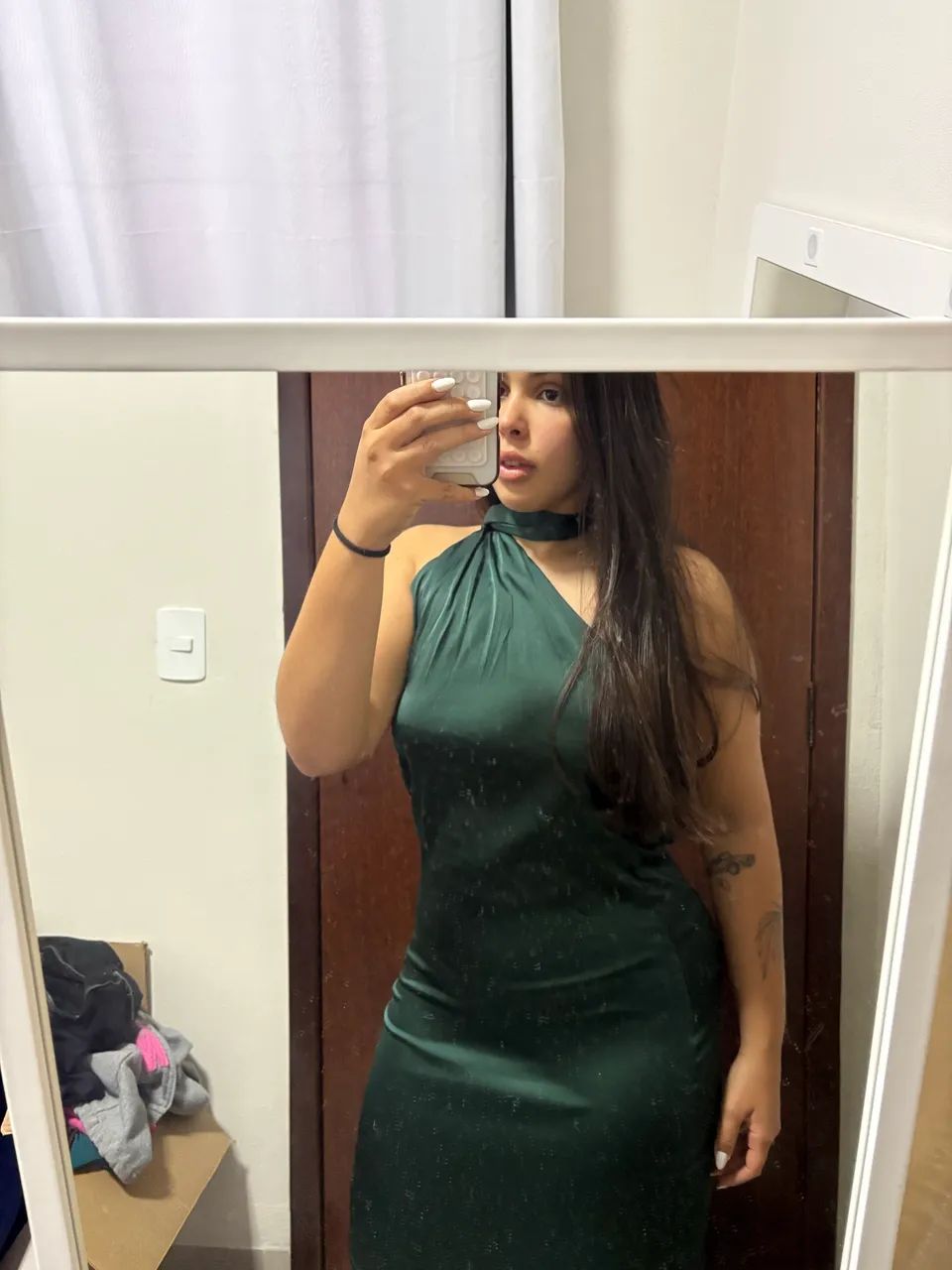 vestido verde - para festas/casamentos - Foto 3