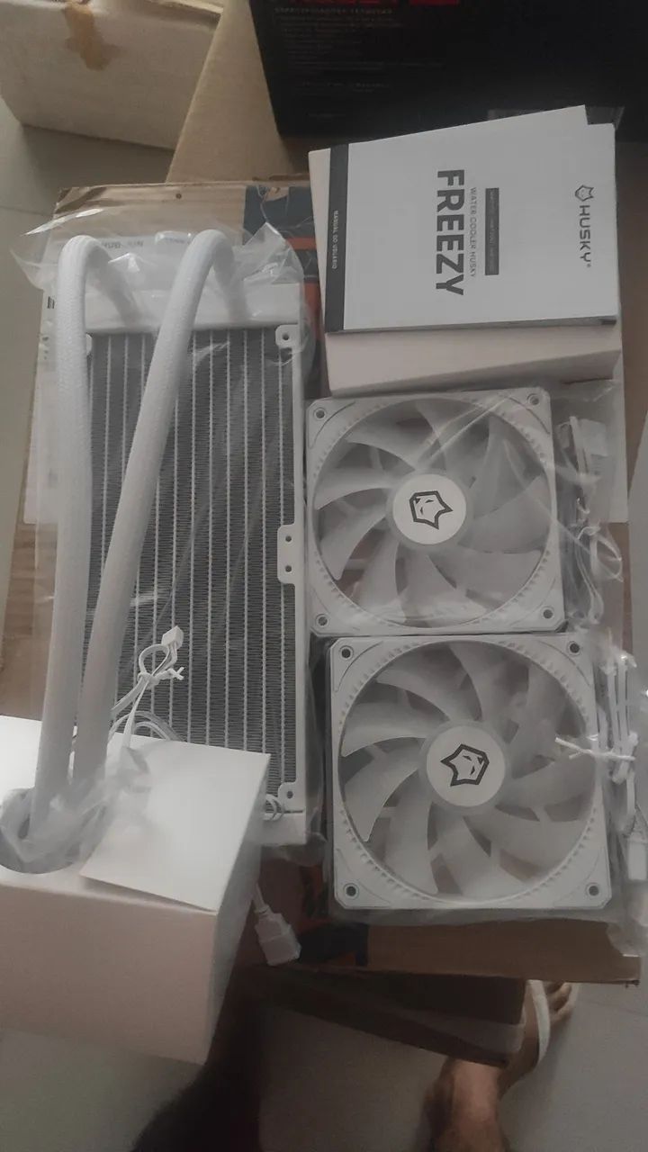 Cooler líquido husck RGB 1 mês de uso - Foto 4