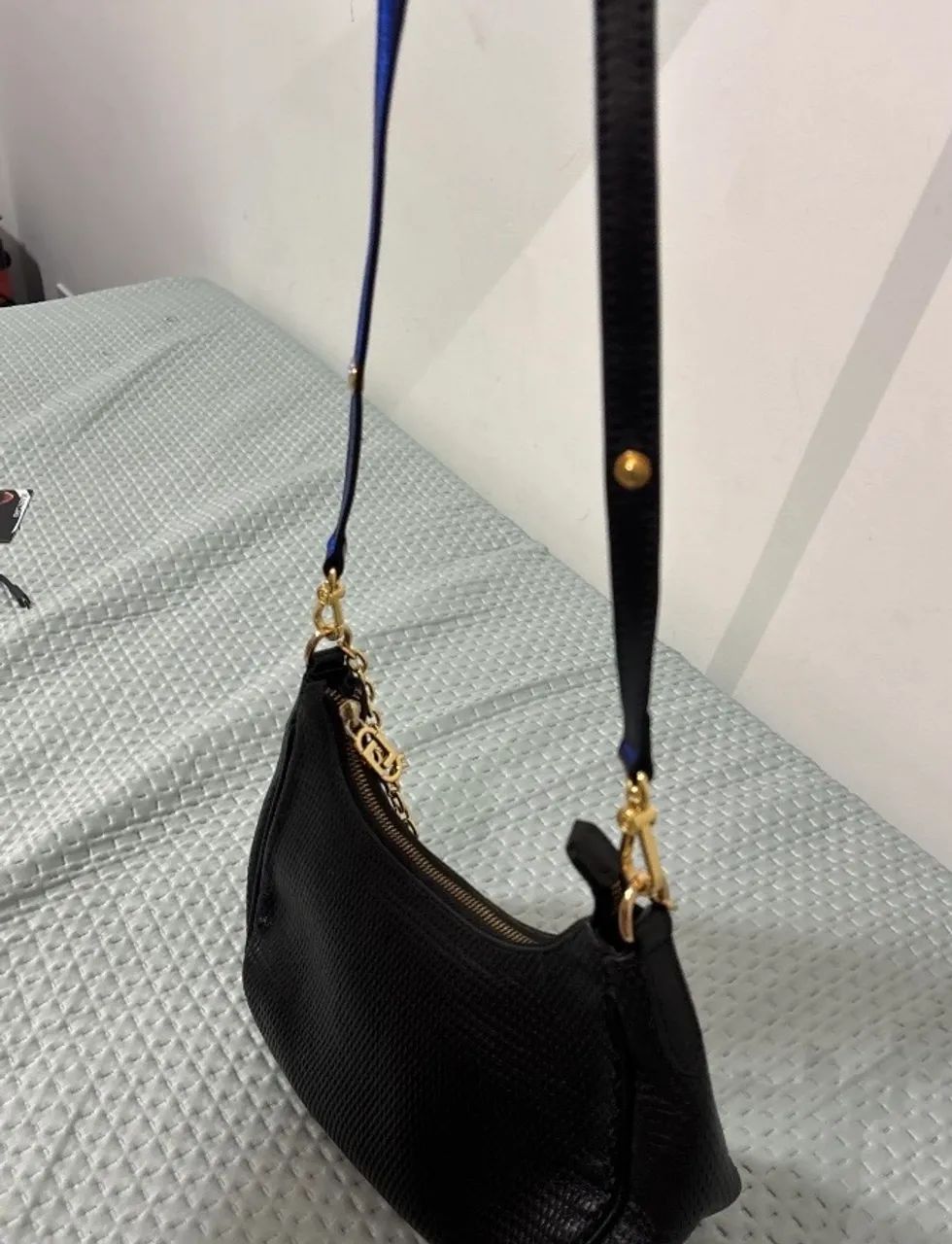 Bolsa preta Luz da Lua - usada poucas vezes - Foto 4